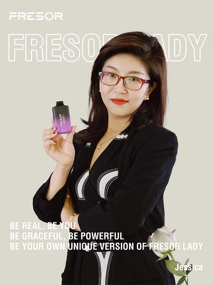 "BE REAL, BE YOU! BE GRACEFUL, BE POWERFUL! BE YOUR OWN UNIQUE VERSION OF FRESOR LADY!"