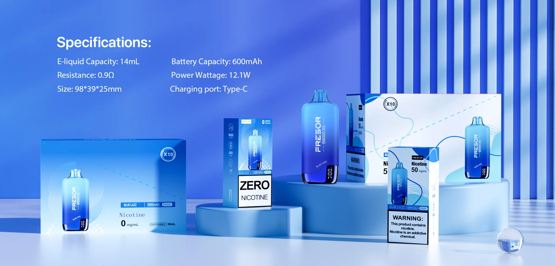 Specifications and Package