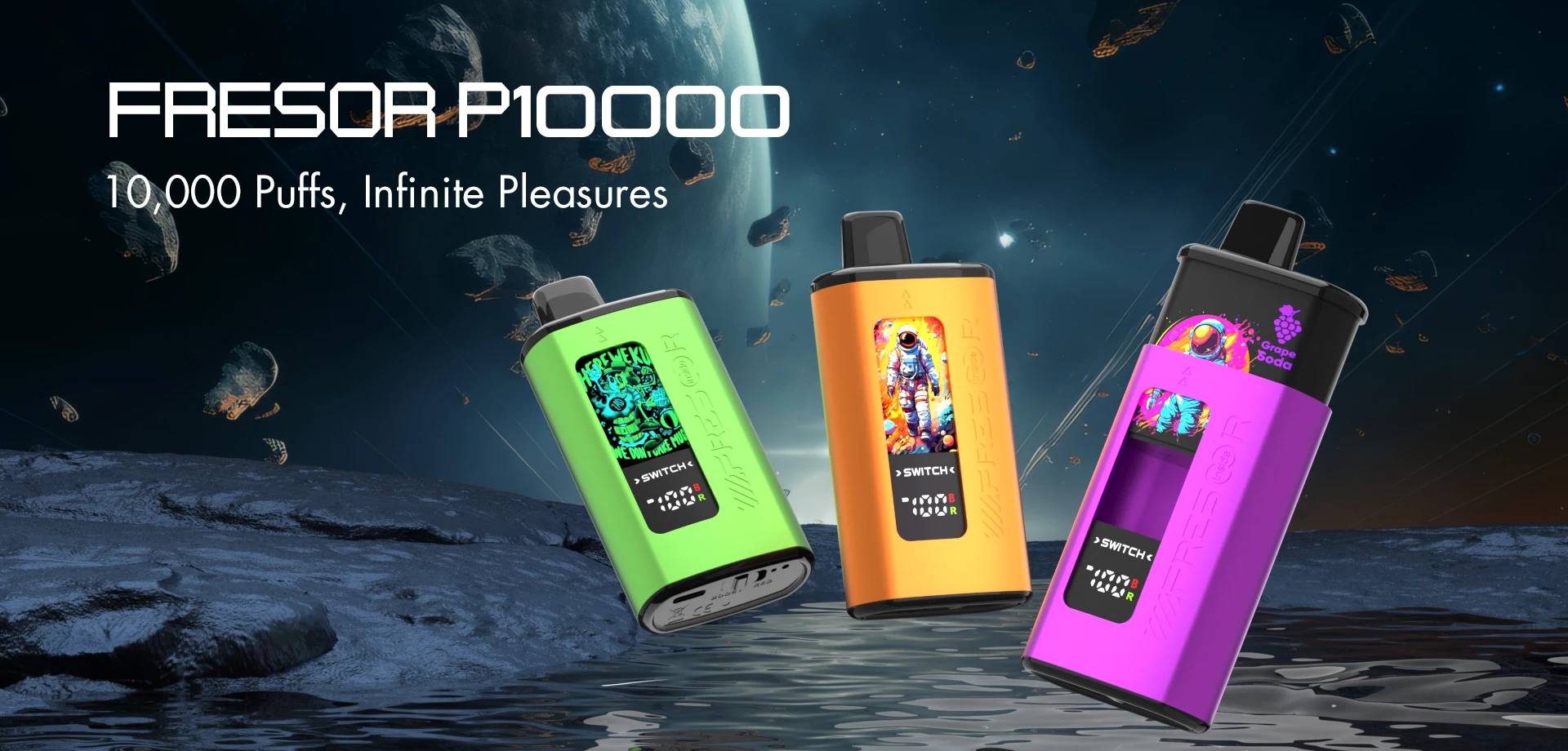 FRESOR P10000 - 10,000 Puffs, Infinite Pleasure