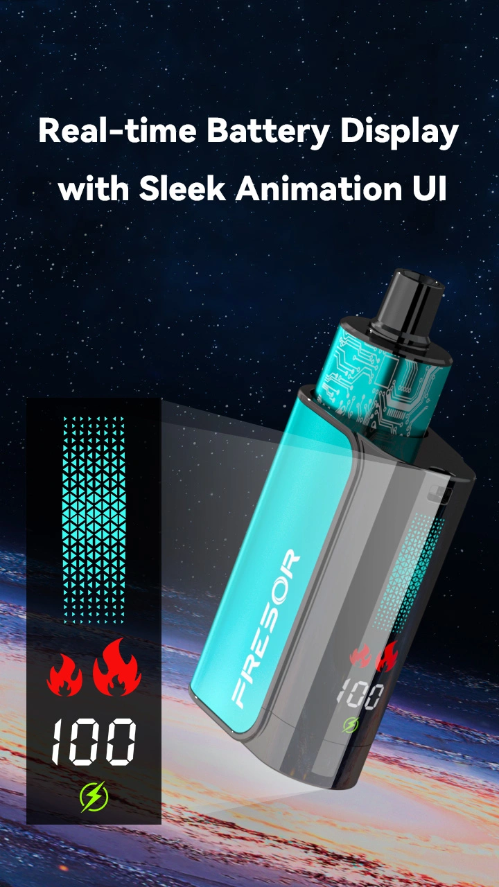 Real-time Battery Display with Sleek Animation Ul